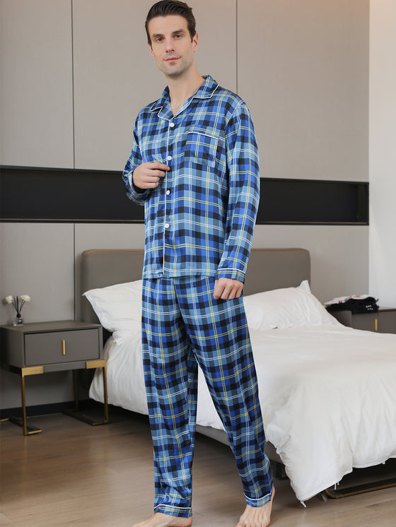Mens Pajama Sets Pajamas Modern Style Nightgown